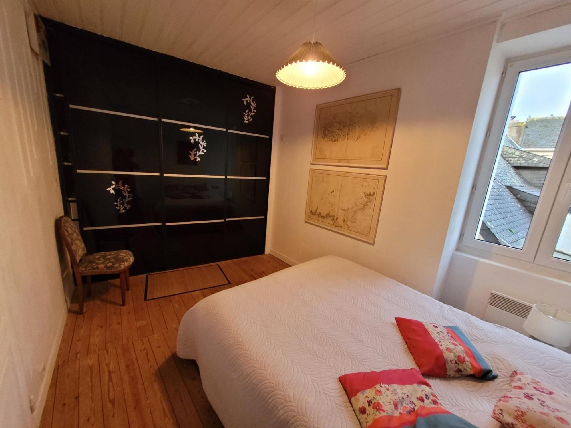 Maison très calme plein centre ville jardin Moëlan-sur-Mer Extérieur photo